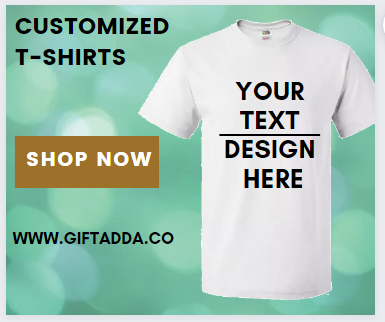 Personalized Wedding T-Shirts -Giftadda